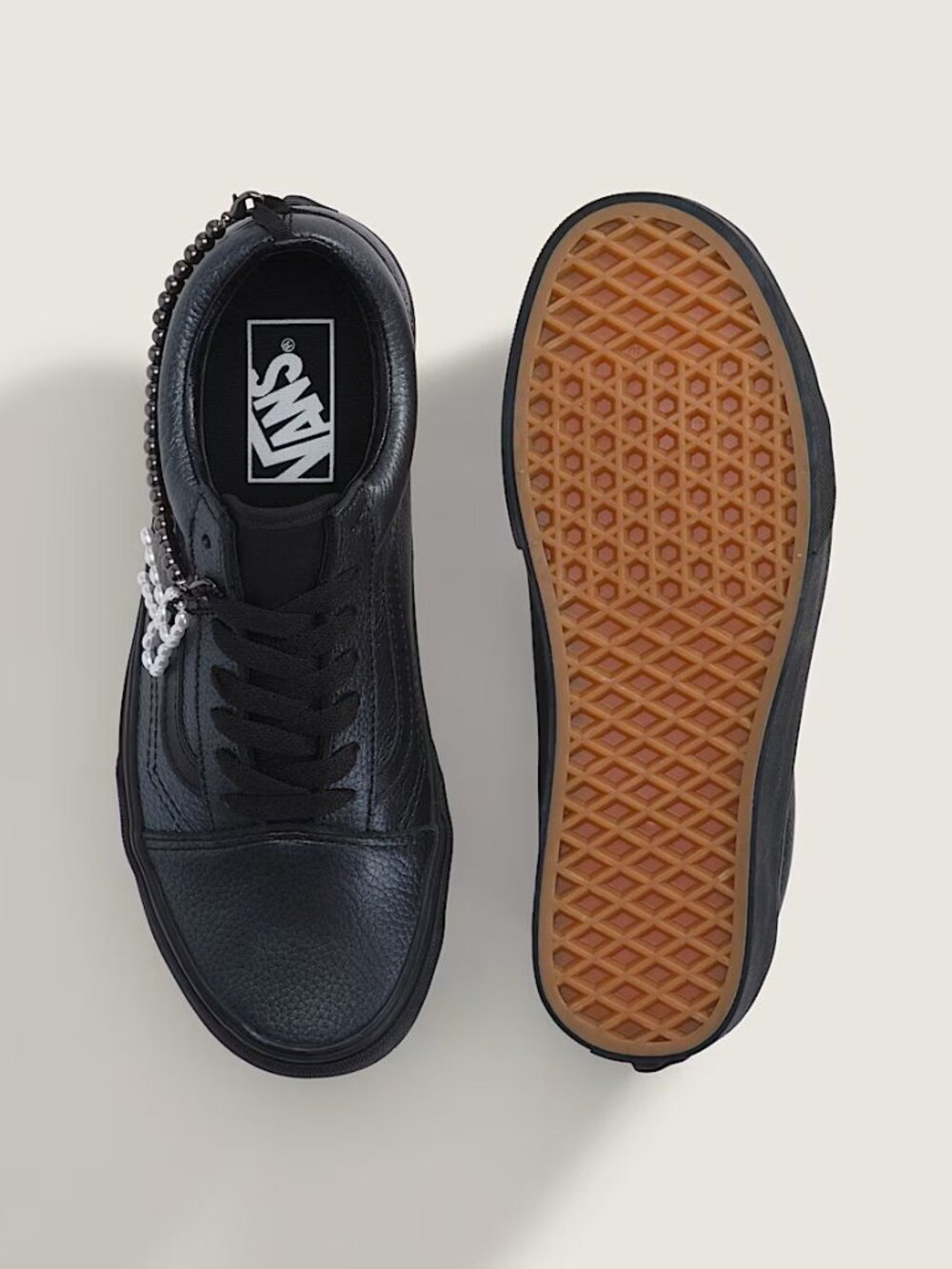 Vans Old Skool Metallic Blackout Pearlized 2026 VN000D6W1OJ Mens 10 Shoes NEW - Picture 14 of 16